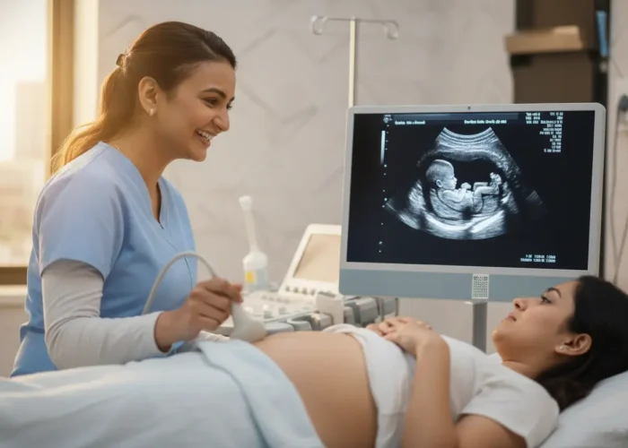 Radiology doctors checkup patients